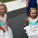 Two Young Bridesmaids
